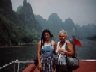 Naomi and Naomi (Grandmother & Granddaughter) cruising on the Guilin.